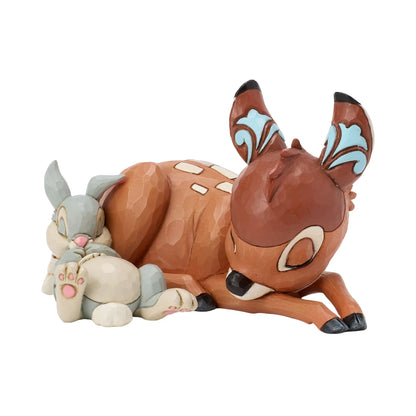 Bambi And Thumper Sleepy Figurine (Disney Traditions) - PRE ORDER DUE TBC
