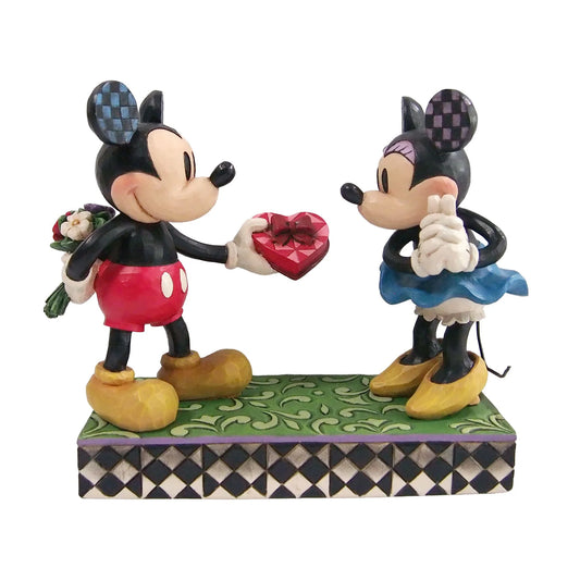 Mickey & Minnie Vintage Love Figurine - "Timeless Love" (Disney Traditions) - PRE ORDER DUE TBC