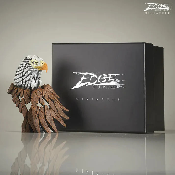 Miniature Bald Eagle (Edge Sculpture by Matt Buckley)
