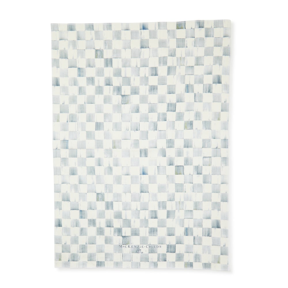Sterling Check Towel (Mackenzie Childs)