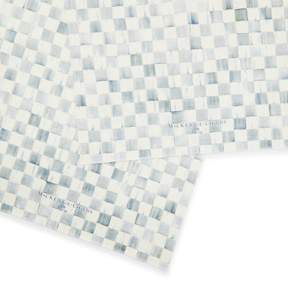 Sterling Check Towel (Mackenzie Childs)