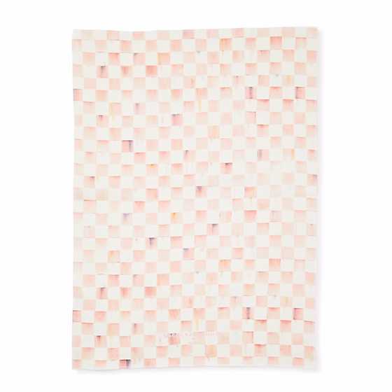 Rosy Check Dish Towel (Mackenzie Childs)