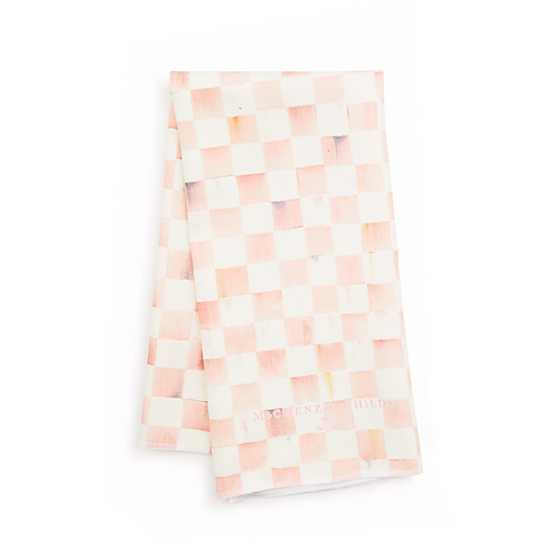 Rosy Check Dish Towel (Mackenzie Childs)