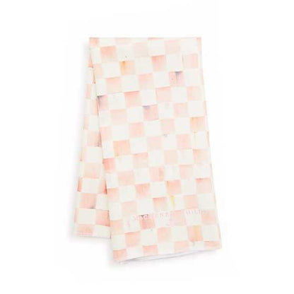 Rosy Check Dish Towel (Mackenzie Childs)