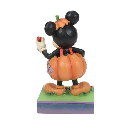 Mickey Mouse Pumpkin Costume Figurine (Disney Traditions) - Pre Order Due Q1 2024