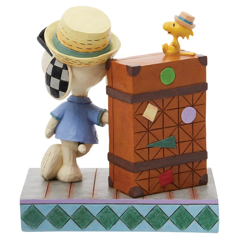 Snoopy & Woodstock Vacation Figurine  (Snoopy)