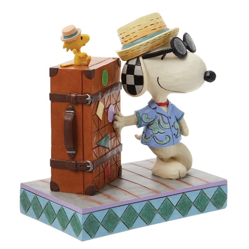 Snoopy & Woodstock Vacation Figurine  (Snoopy)