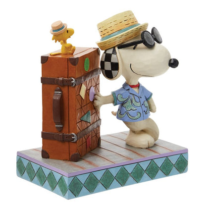 Snoopy & Woodstock Vacation Figurine  (Snoopy)