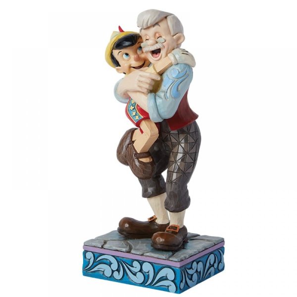 Geppetto & Pinocchio Figurine (Disney Traditions) - Pre Order Due Q3 2024