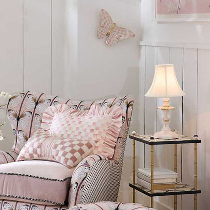 Rosy Check Candlestick Lamp (Mackenzie Childs)