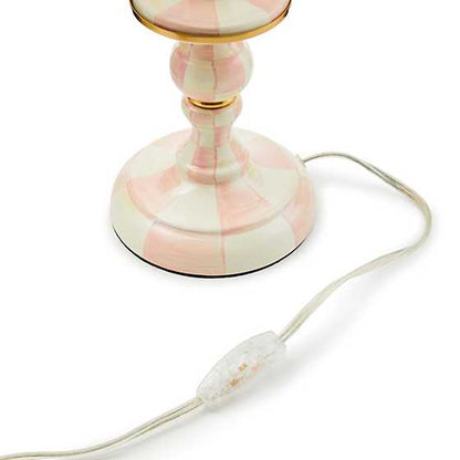 Rosy Check Candlestick Lamp (Mackenzie Childs)