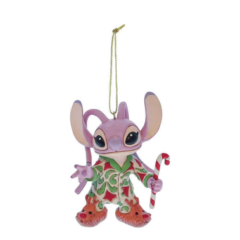 Angel In Holiday Pjs Hanging Ornament (Disney Traditions by Jim Shore)