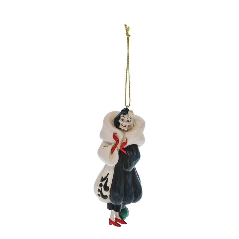 Cruella Hanging Ornament (Disney Traditions by Jim Shore)