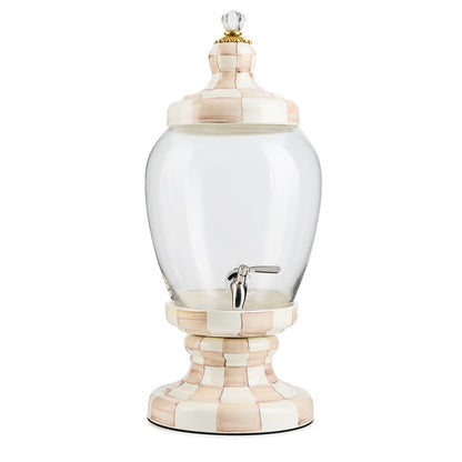 Mocha Check Beverage Hostess (Mackenzie Childs)