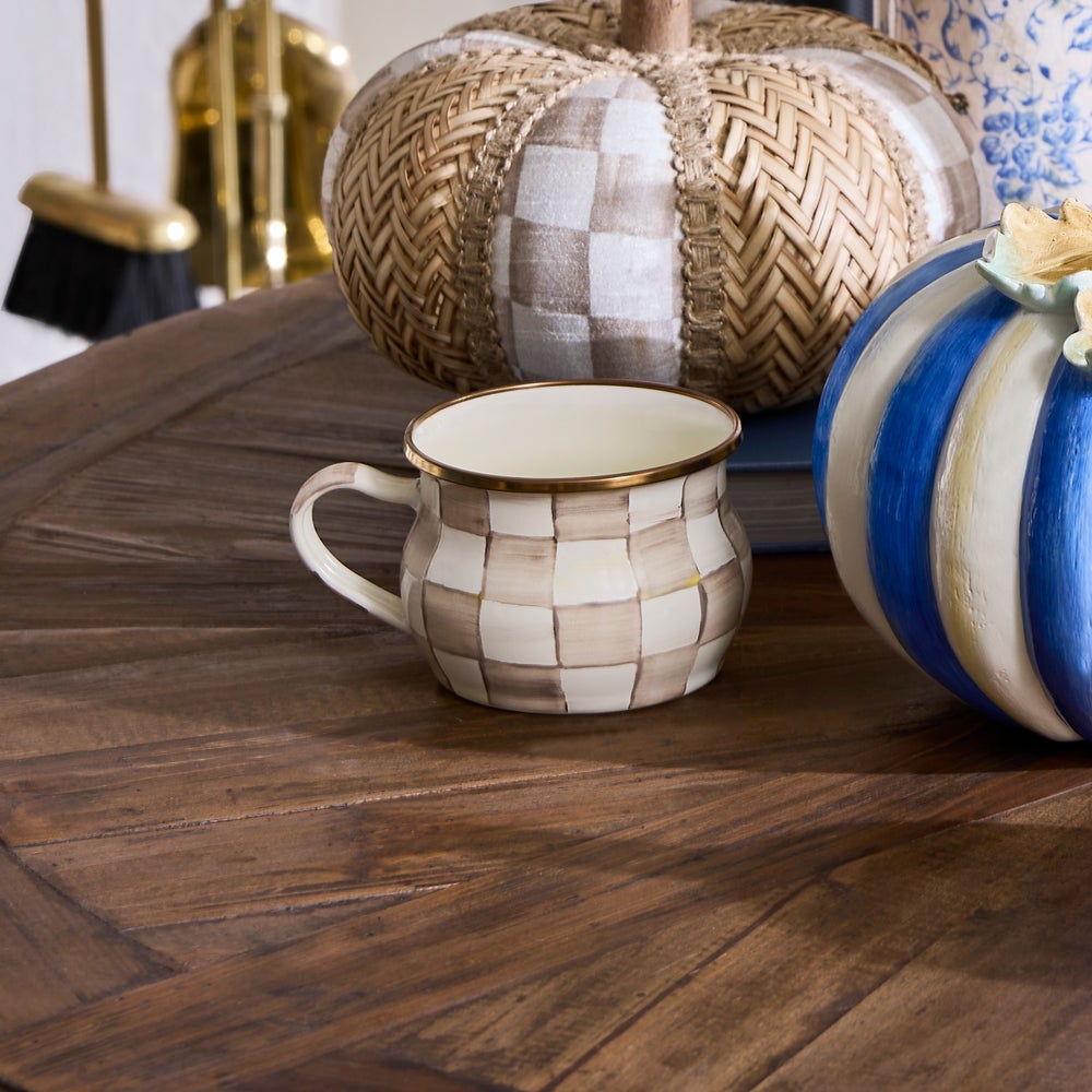 Mocha Tea Cup (Mackenzie Childs)