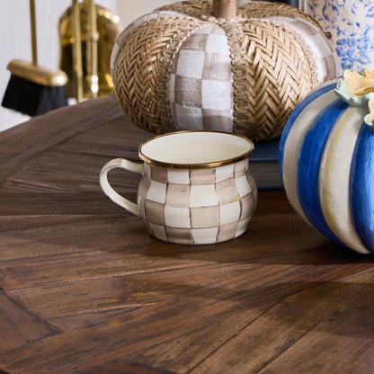 Mocha Tea Cup (Mackenzie Childs)