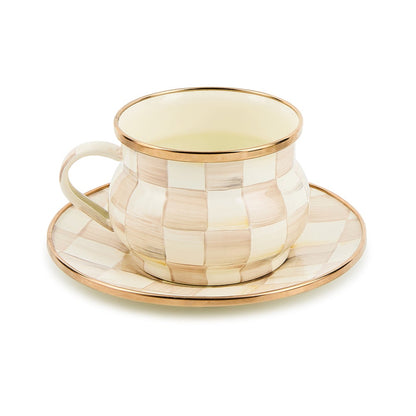 Mocha Tea Cup (Mackenzie Childs)