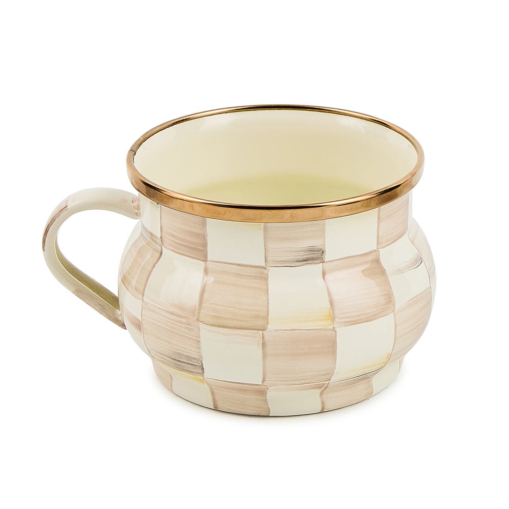 Mocha Tea Cup (Mackenzie Childs)