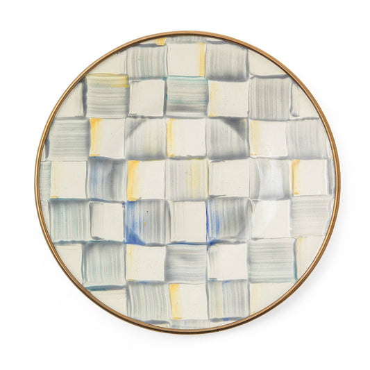 Sterling Check Saucer (Mackenzie Childs)