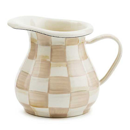 Mocha Check Creamer (Mackenzie Childs)
