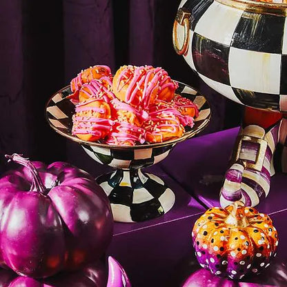 Courtly Check Small Compote (Mackenzie Childs)