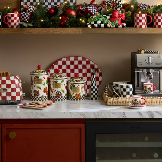 Deck the Halls Small Canister (Mackenzie Childs)