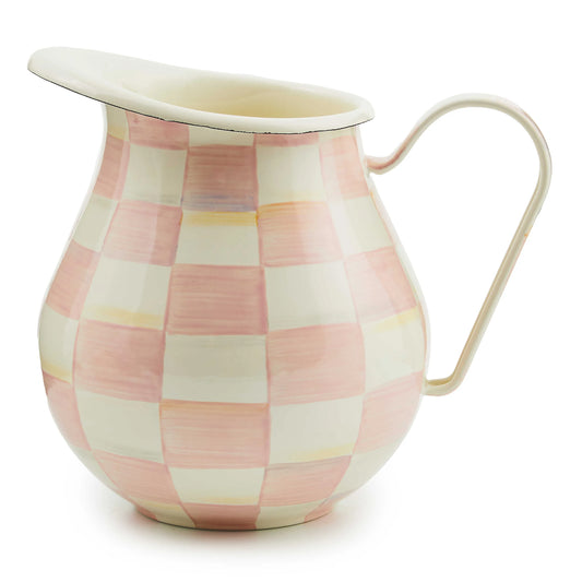 Rosy Check Enamel Pitcher (Mackenzie Childs)