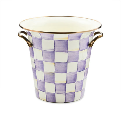 Violet Check Wine Cooler (Mackenzie Childs)