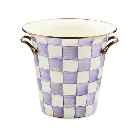 Violet Check Wine Cooler (Mackenzie Childs)