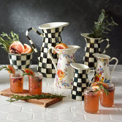 Courtly Check Large Practical Pitcher (Mackenzie Childs)