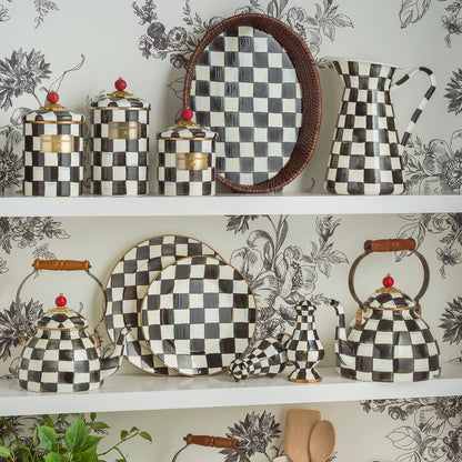 Courtly Check Large Practical Pitcher (Mackenzie Childs)