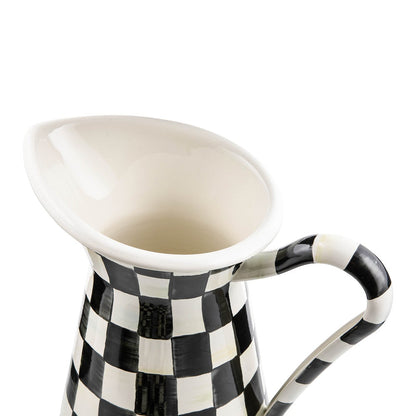 Courtly Check Large Practical Pitcher (Mackenzie Childs)