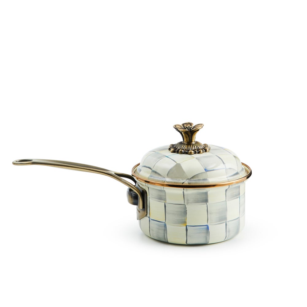 Sterling Check 1 Qt. Saucepan (Mackenzie Childs)