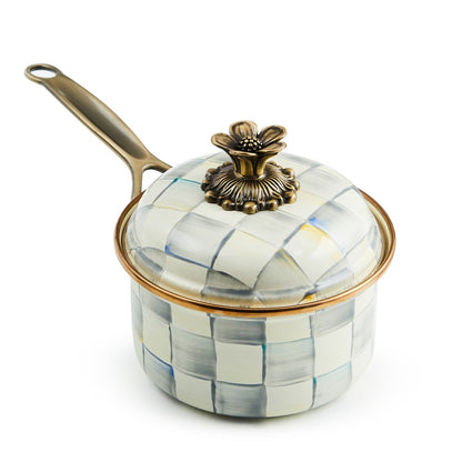 Sterling Check 1 Qt. Saucepan (Mackenzie Childs)