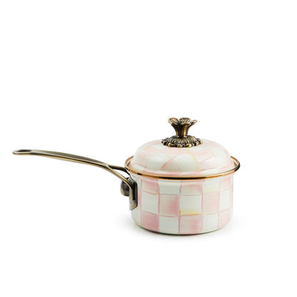 Rosy Check 1 Qt. Saucepan (Mackenzie Childs)