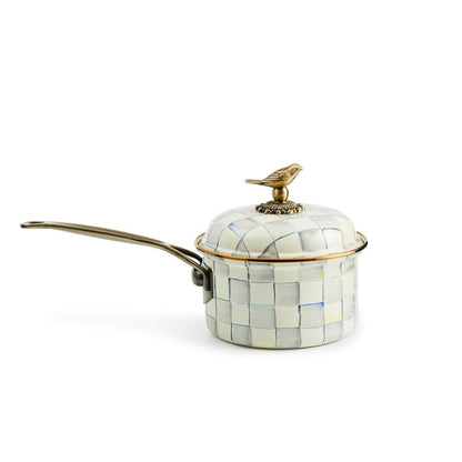 Sterling Check 2.5 Qt. Saucepan (Mackenzie Childs)