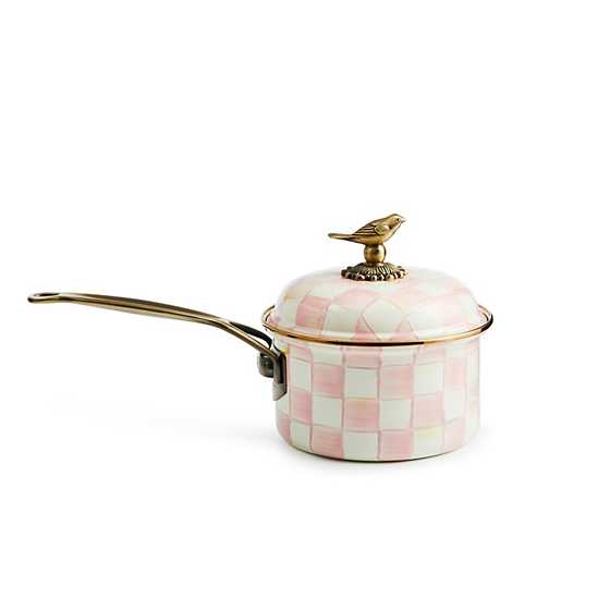 Rosy Check 2.5 Qt. Saucepan (Mackenzie Childs)