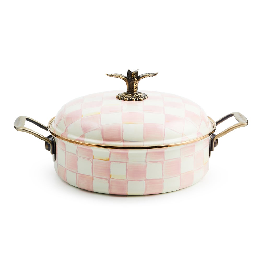 Rosy Check 5 Qt. Casserole (Mackenzie Childs)