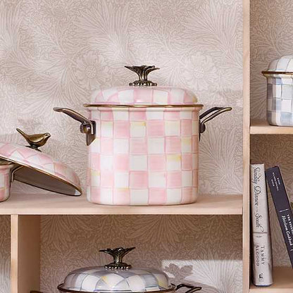 Rosy Check 7 Qt. Stockpot (Mackenzie Childs)