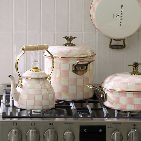 Rosy Check 7 Qt. Stockpot (Mackenzie Childs)