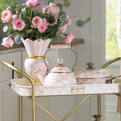Rosy Check Whistling Tea Kettle (Mackenzie Childs)