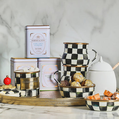 Courtly Check Mini Canister (Mackenzie Childs)