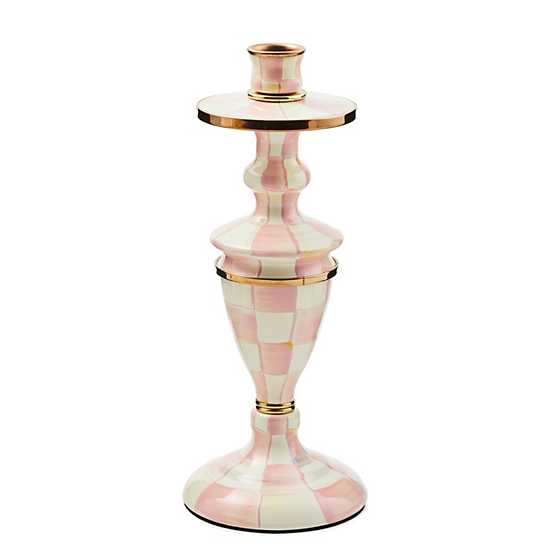 Rosy Check Medium Candlestick (Mackenzie Childs)