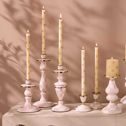 Rosy Check Large Candlestick (Mackenzie Childs)