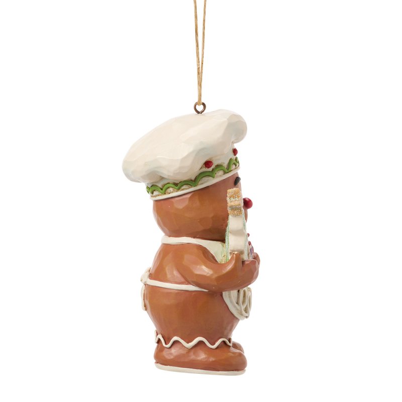 Gingerbread Character Hanging Ornament (Jim Shore - Christmas Ornaments)