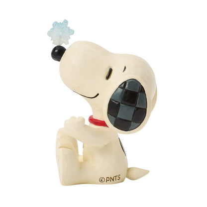 Snoopy With Snowflake on Nose - Peanuts by Jim Shore