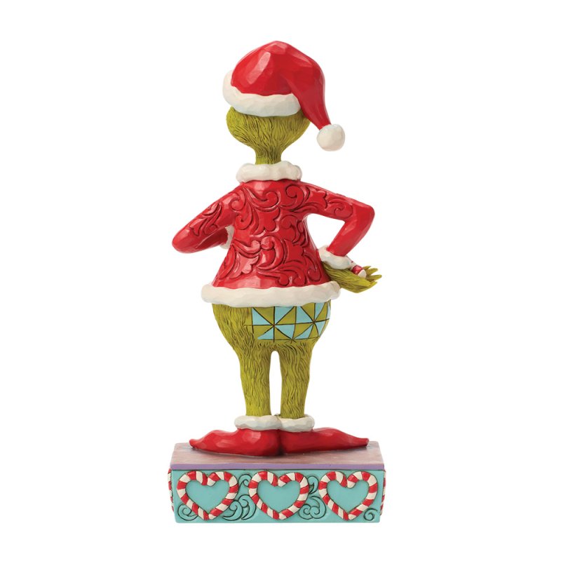 The Grinch with Broken Candy Cane Figurine (Jim Shore)