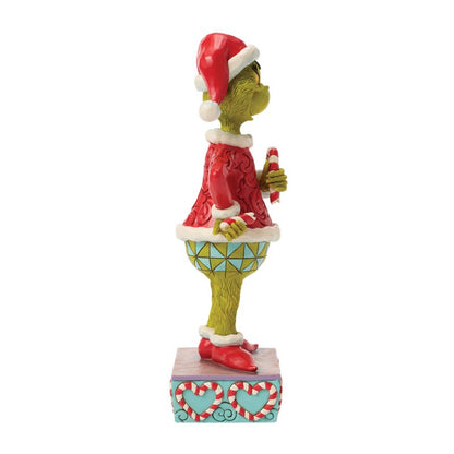 The Grinch with Broken Candy Cane Figurine (Jim Shore)