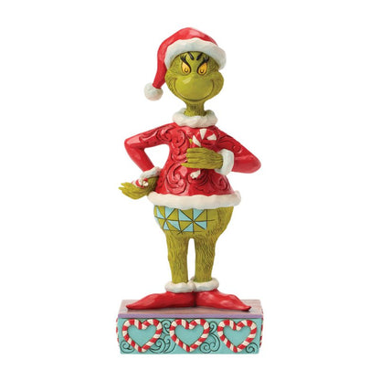 The Grinch with Broken Candy Cane Figurine (Jim Shore)