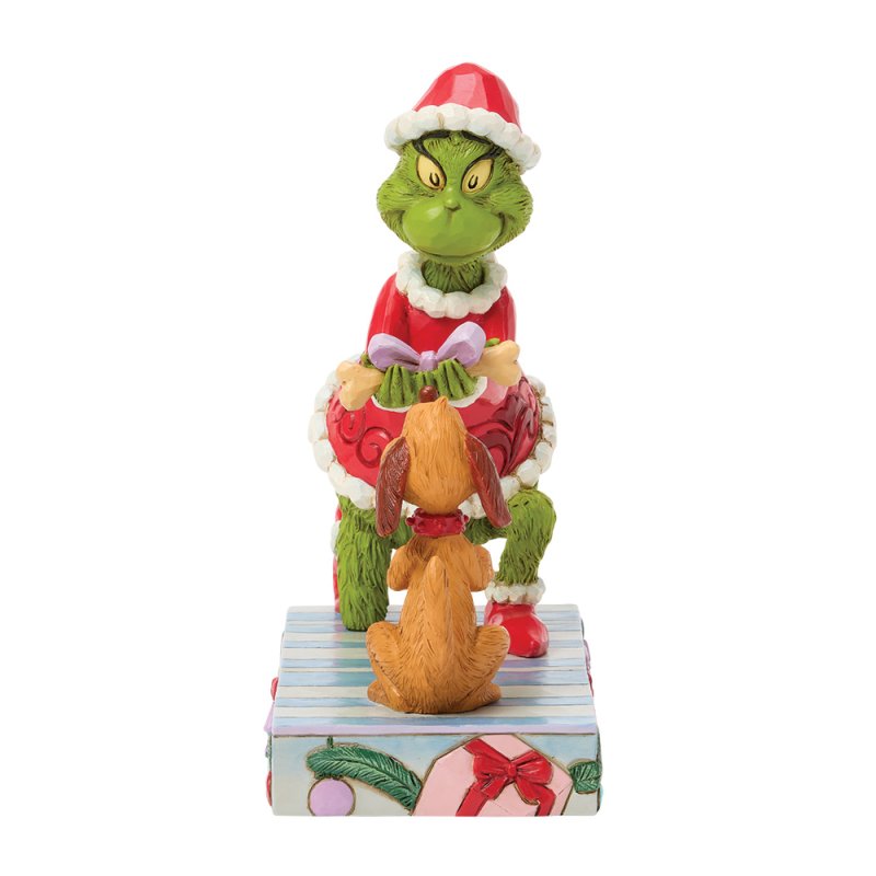 The Grinch Giving Max a Bone (Jim Shore)